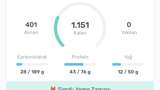 400 kaloriyle 6 günde kaç kilo veririm?