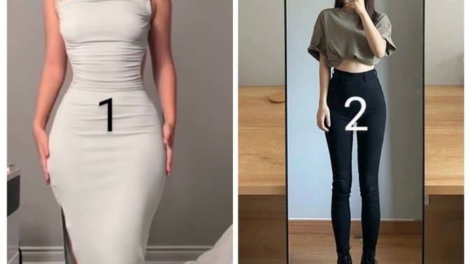 Hangi vücut tipini seviyorsunuz 1 mi, 2 mi?