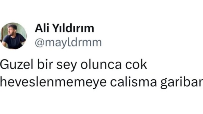 En son ne için heveslendiniz?