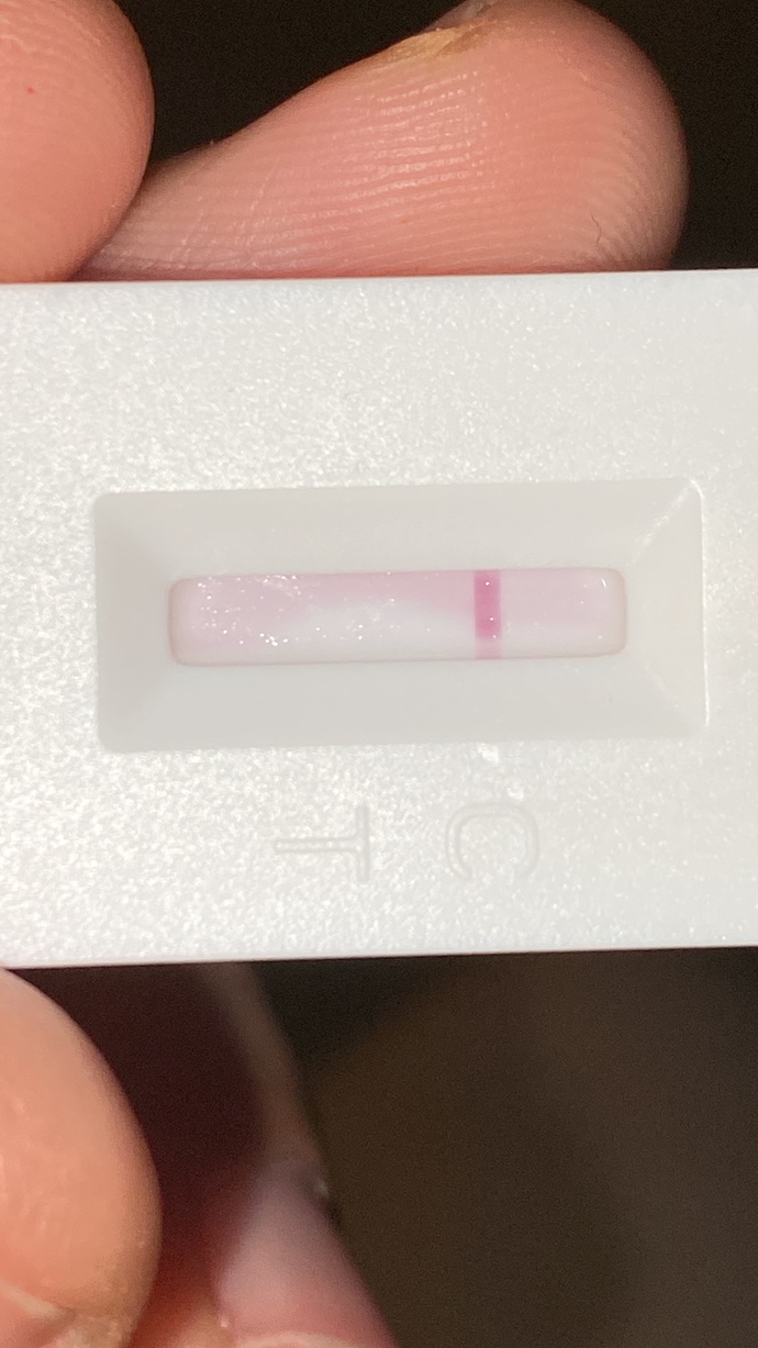 Test bozuk mu her yeri ıslanmadı?