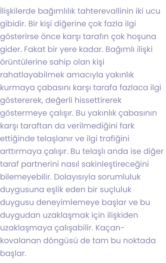 Duygusal bağ kurulan ilişkiler bitmeye mahkum mudur?