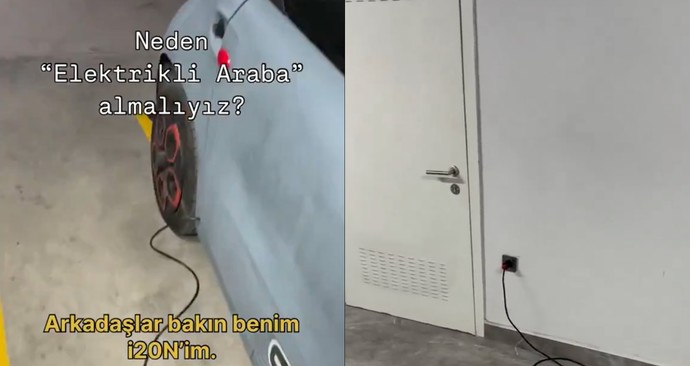 Bir vatandaş, komşusunun arabasını ortak elektrikten şarj etmesine tepki gösterdi. Sizce elektrikli arabalar nasıl şarj edilmeli?