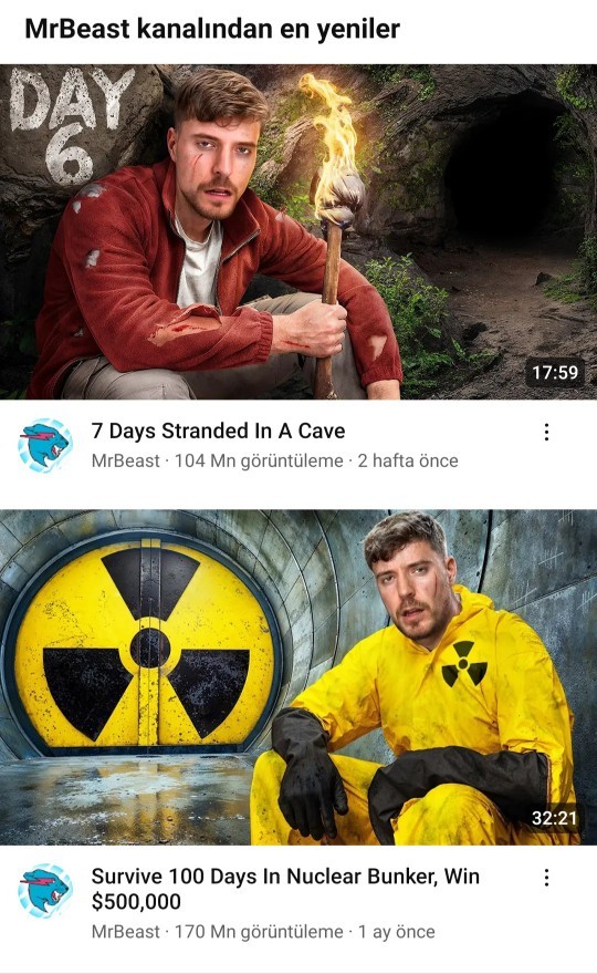 Almanca YouTube içeriği?