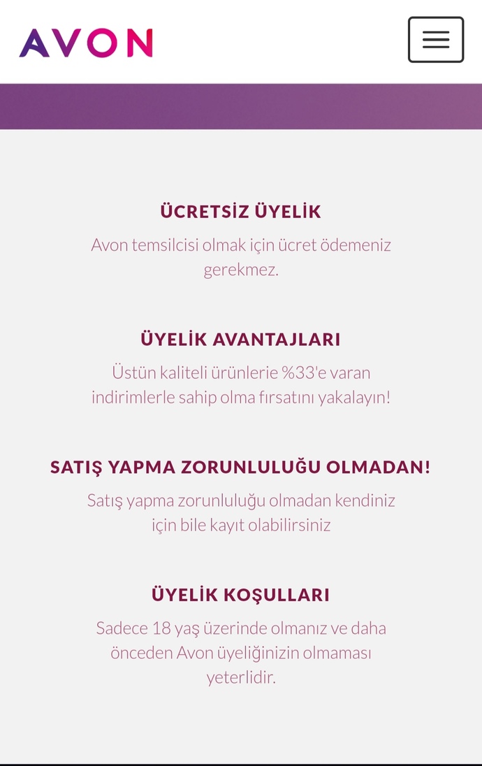 Avona üye (temsilci) olmak ve kadar mantıklı?