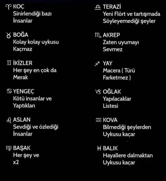 Burcunuzun uykuları neden kaçıyor?