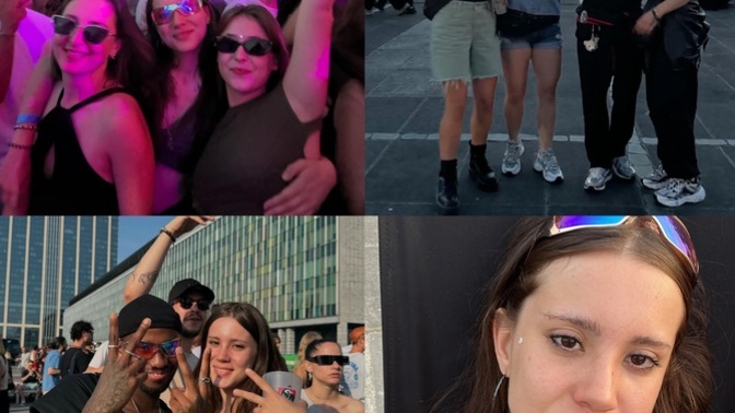 En son gittiğim festivalde yeni arkadaşlar edindim ne kadar güzel değil mi?