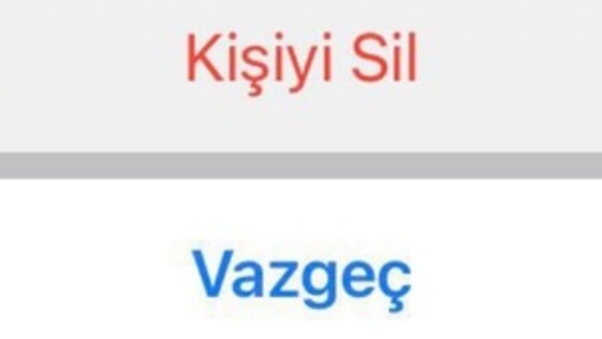 Hayatınızda istemediğiniz kişilere uyguladığınız tarife nedir?