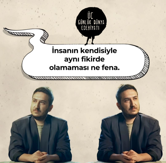 Kendinizle aynı fikirde olmadığınız zamanlarınız var mı?