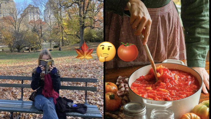 Eylül ayı hüzün ayı mı, kış için konserve menemen yapma ayı mı 🤣?