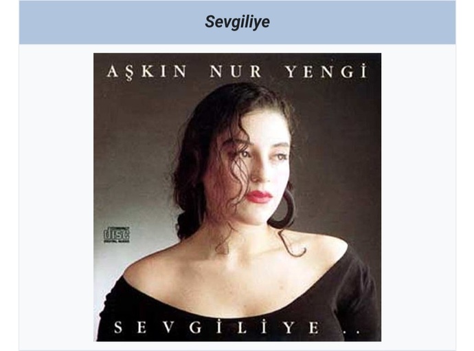 "Bu da mı Sezen'e aitmiş "deyip şaşıracağim hangi şarkı kaldı acaba?