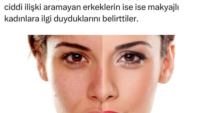 Erkekler makyaj yapmayan kadınları daha mı çok seviyor?