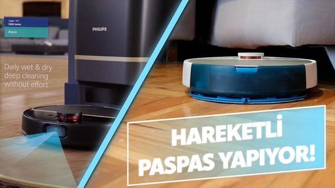Philips HomeRun 7000 robot süpürgenin hareketli paspas özelliği gerçekten zemini derinlemesine temizliyor mu?
