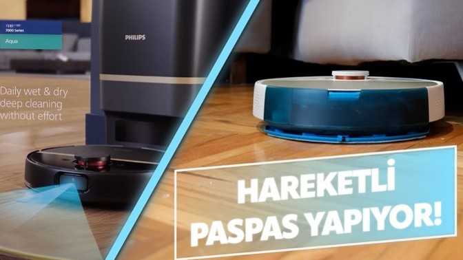 Philips HomeRun 7000 robot süpürgenin hareketli paspas özelliği gerçekten zemini derinlemesine temizliyor mu?