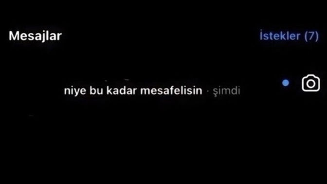 Birine neden mesafeli davranırsınız?