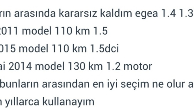 Bu arabalardan hangisi mantıklı?