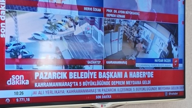 Deprem haberi size de geldi mi?