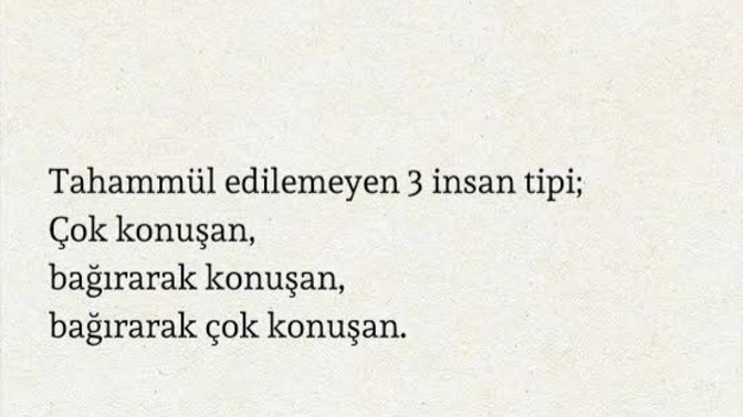 Tahammül edemediğiniz 3 insan tipi nedir?