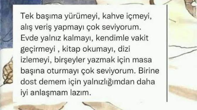 Tek başına zaman geçirmekten keyif alır mısın, sıkılır mısın?