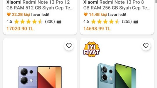 Redmi Note 13 Pro 5G Cep telefonunun mağaza fiyatı ne kadar?