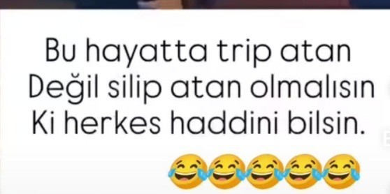 Trip atan mı silip atanmısınız?