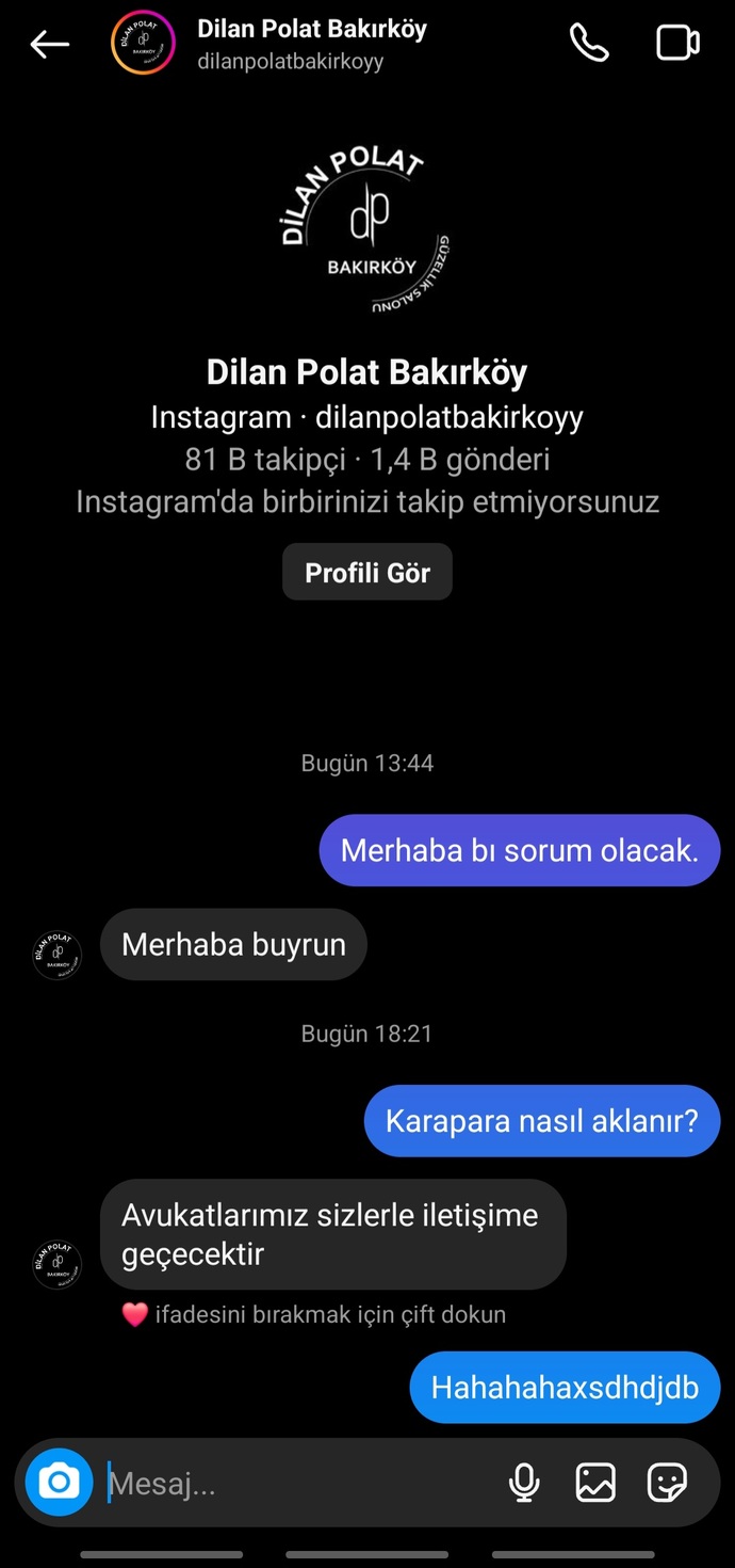 Bunun cezası var mı?