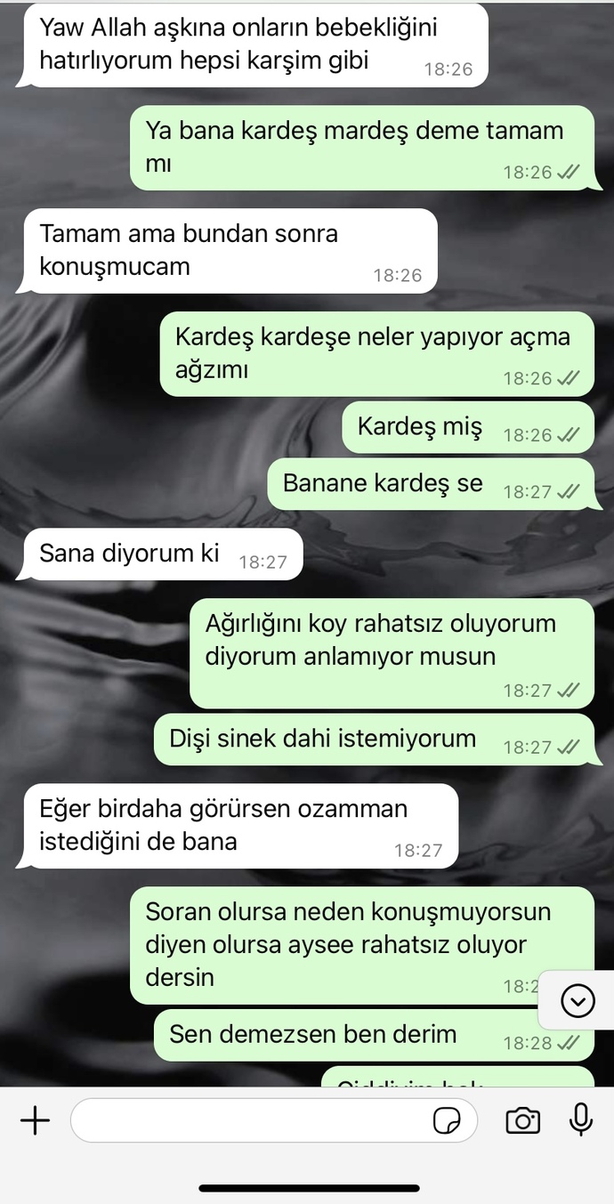 Sizce onun bu sözlerine itimat edeyim mi?