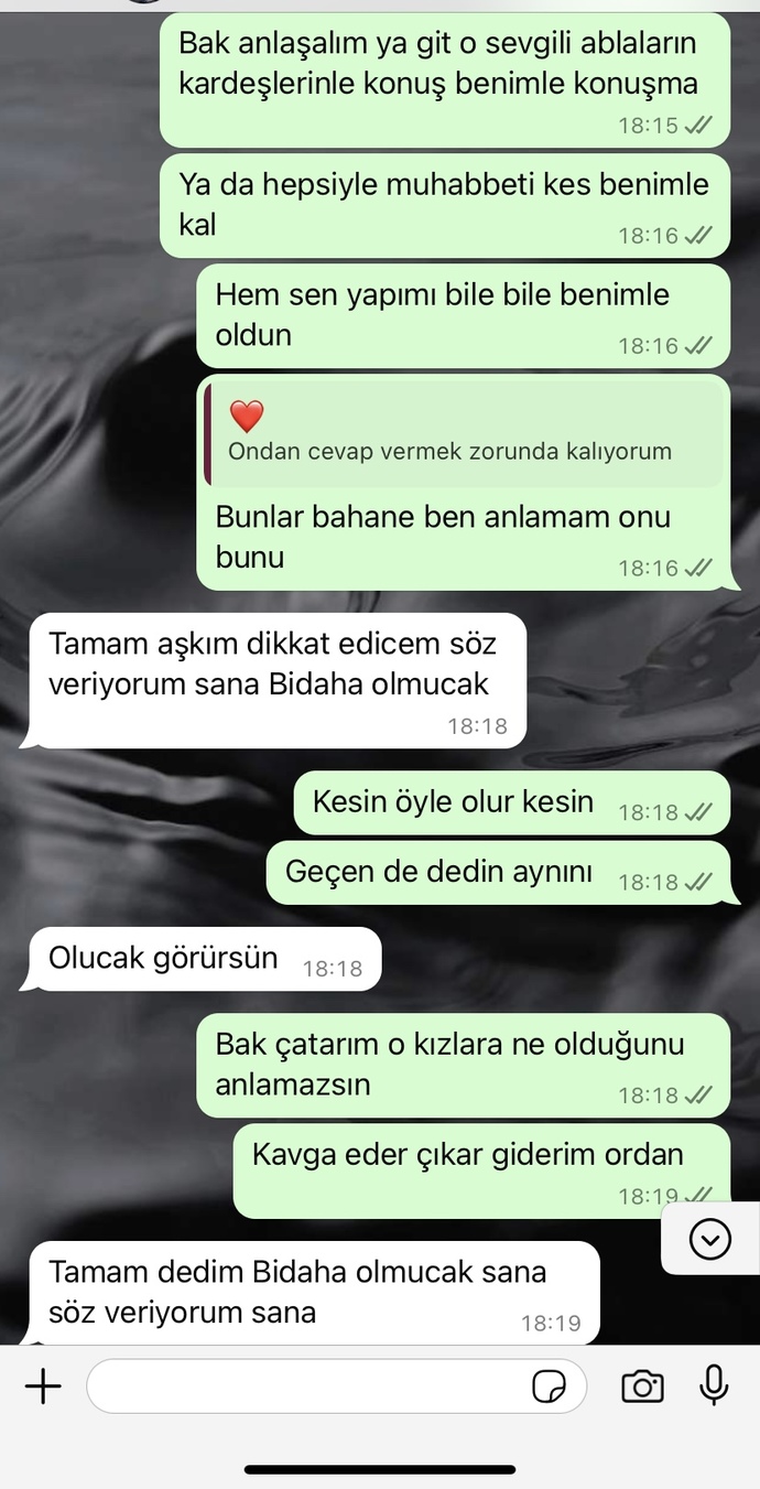 Sizce onun bu sözlerine itimat edeyim mi?