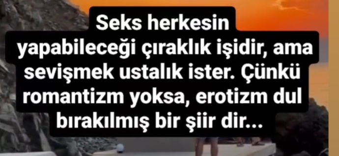 Sevişmek ustalık işi midir?