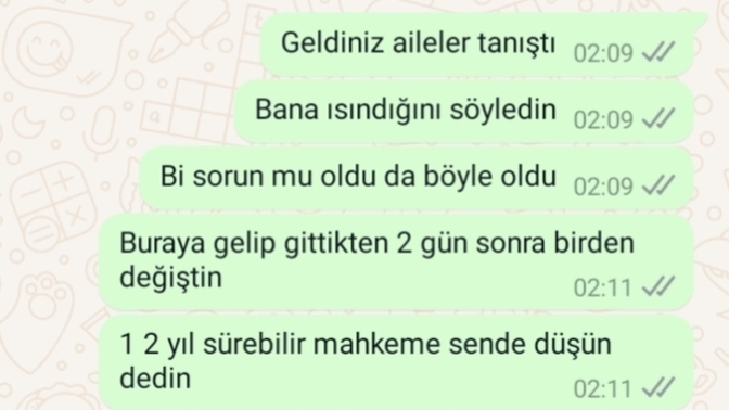 Numaramı silmemiş neden?