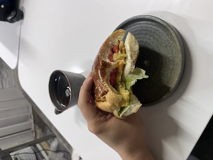 Yumurtalı hamburger deneyen var mı aranızda?