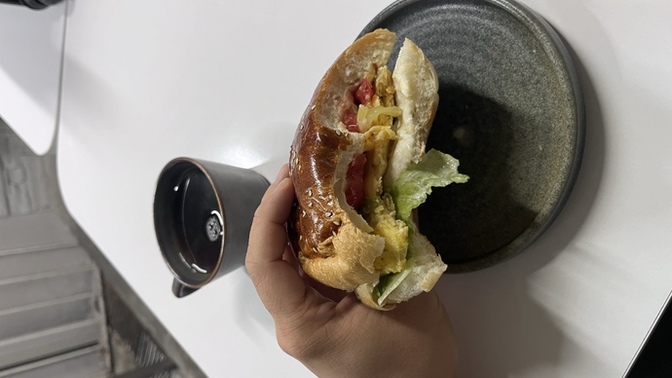 Yumurtalı hamburger deneyen var mı aranızda?
