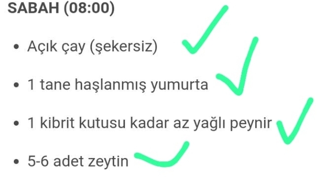 Diyet listesine göre günde ne kadar süre spor yapmalıyım?