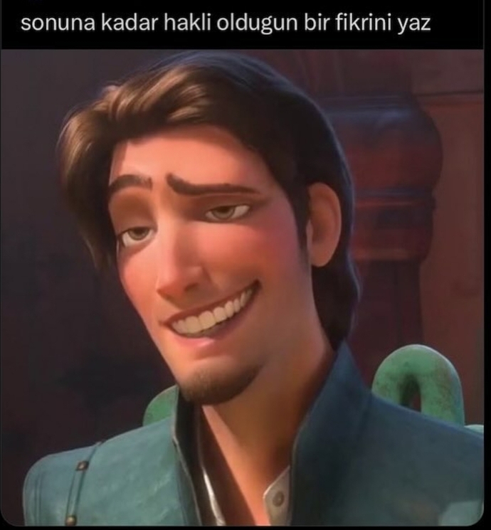 Sonuna kadar haklı olduğun ama söylersen linç yiyeceğin bir fikrini söyler misin?