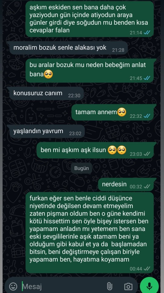 İlk defa öptü ve pişman oldum buna?