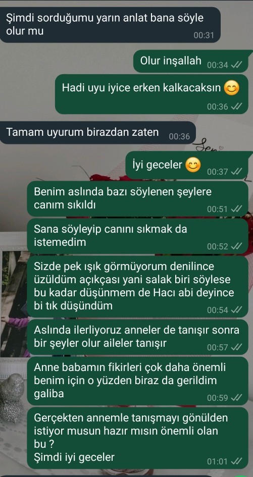 Sevgilin bunları dese erkek kafasıyla ne düşünürsün?