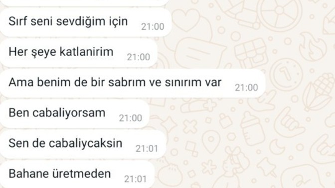 Arkadaşlar size ben kötü bişey mi yaptım?