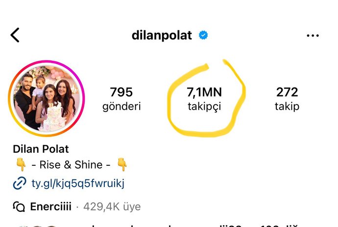 DiLan poLatı takip ediyormusun? Kim bu 7.1 milyon takipçi?