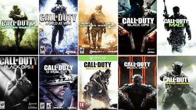 En beğendiğiniz COD oyunları hangileridir?