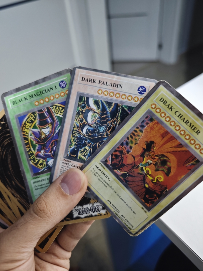 Yu gi oh kartlarım var