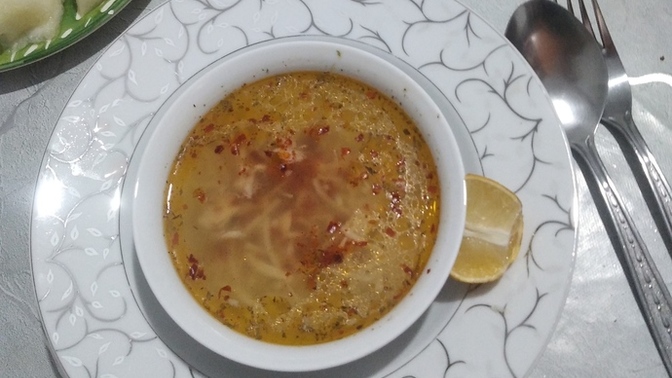Tavuk suyu çorbası severmisiniz?