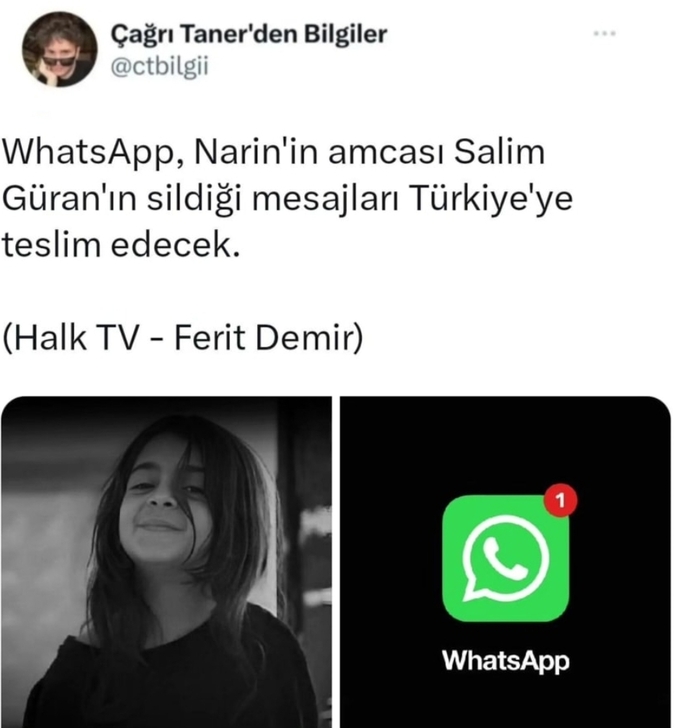 WhatsApp yazışmalarına devlet ulaşamıyor mu?