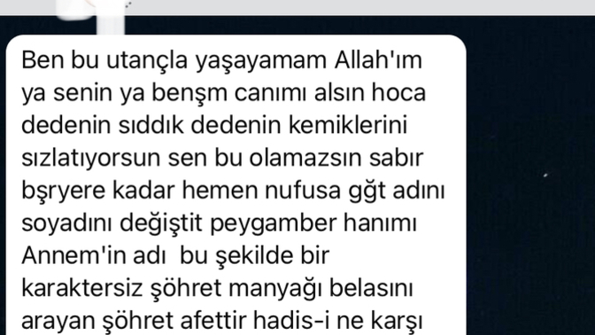 Sırf TikTok çektim diye babamın yüzüme kezz*p atacağını söylemesi?