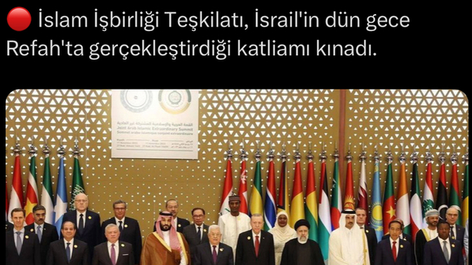 İslam ülkeleri neden kınamak dışında hiçbir şey yapmıyor?