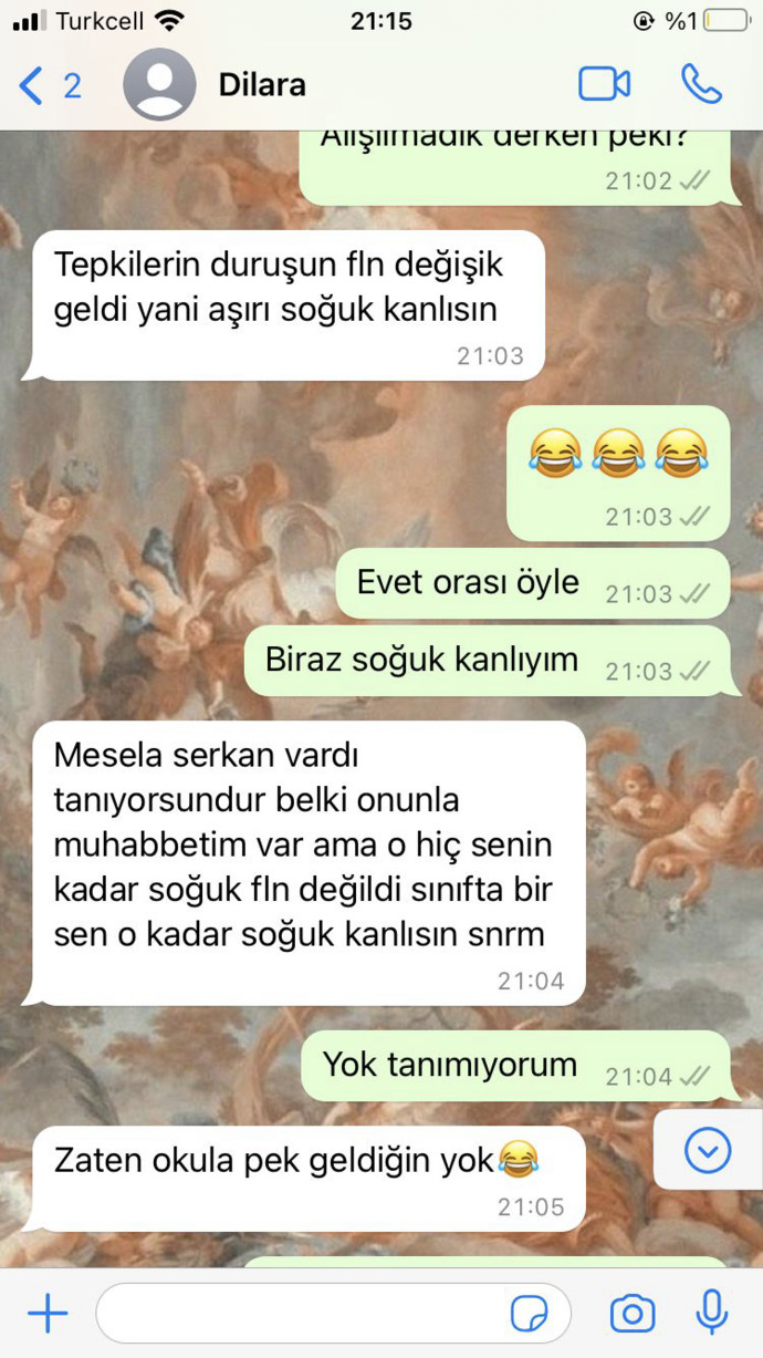 İç halinizi gören ne düşünür?
