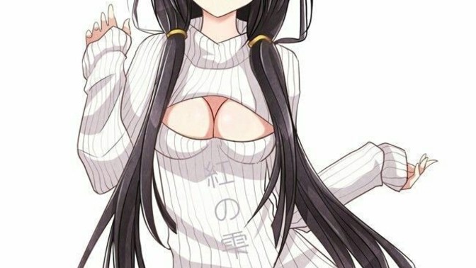 Anime kızlarına dekolte yakışıyor mu?