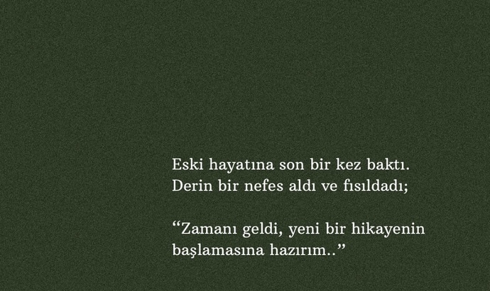 Yeni bir hikayeye hazır mısın?