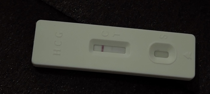 Hamilelik testi silik çizgi?