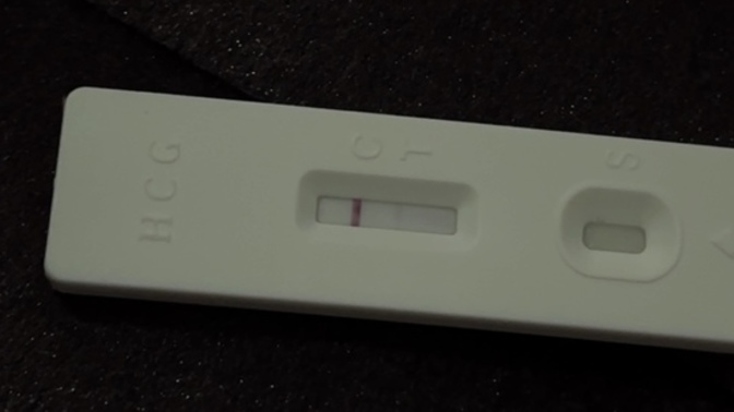 Hamilelik testi silik çizgi?