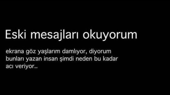 Her şey eskilerde kalmak zorundamıdır?