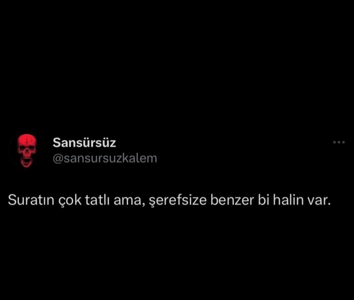 Bunu söylemek istediğiniz birisi var mı?